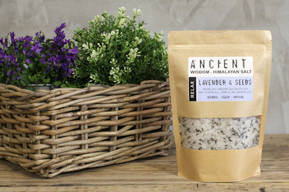 Himalayan Bath Salt Blend — Relax 500g
